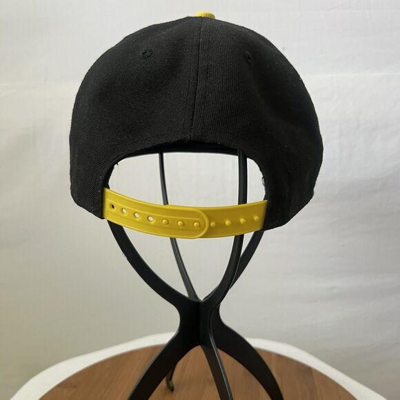 Star Wars The Force Awakens Snapback Hat Black Yellow Embroidered Flat Bill Cap - Picture 5 of 7